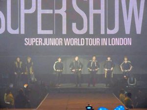 Concert des Super Junior a Londres